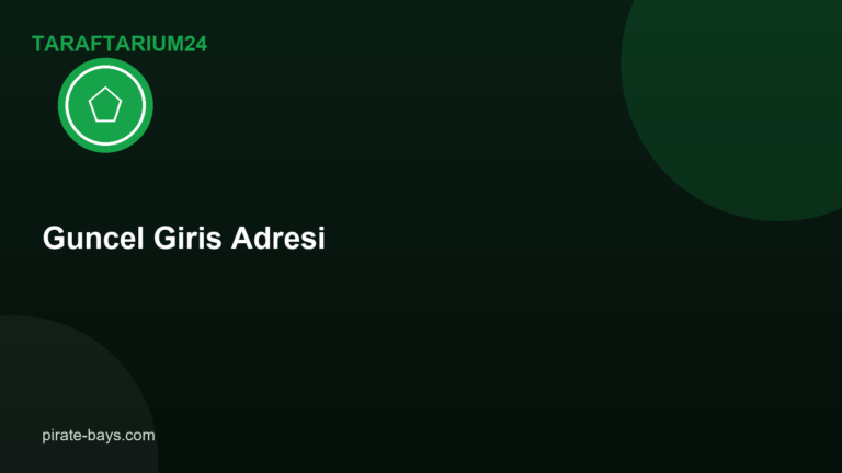 Taraftarium24 Güncel Giriş Adresi Nasıl Takip Edilir?
